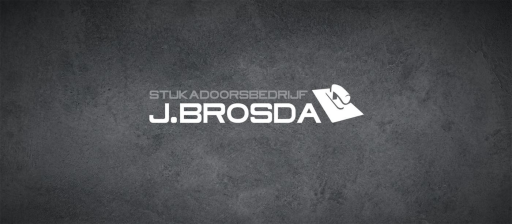 Het logo van Stukadoorsbedrijf J.Brosda, uw stukadoor voor in Apeldoorn